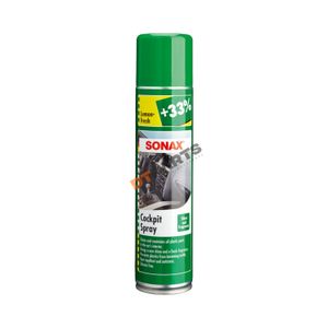 Silicona aroma Limón Sonax Cockpit spray 400 ml.