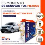 kit-filtros-para-ssangyong-actyon-euro-5-y-euro-6-2012