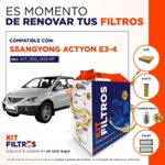 kit-filtros-para-ssangyong-actyon-euro-3-y-euro-4-2004