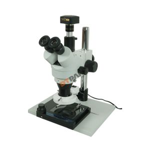 AmScope Digital Profesional trinocular zoom microscopio